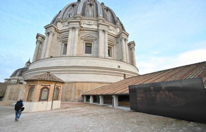 EN FOTOS | La Basílica de San Pedro en Roma expuesta por AI