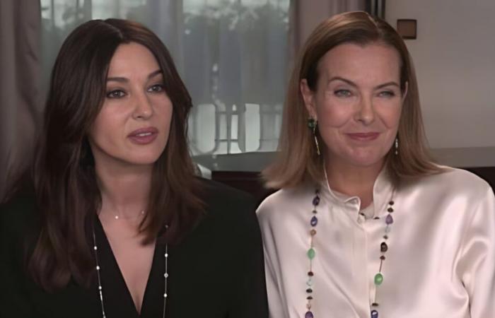 Monica Bellucci revela haber fantaseado con Carole Bouquet, “Quería besarla”