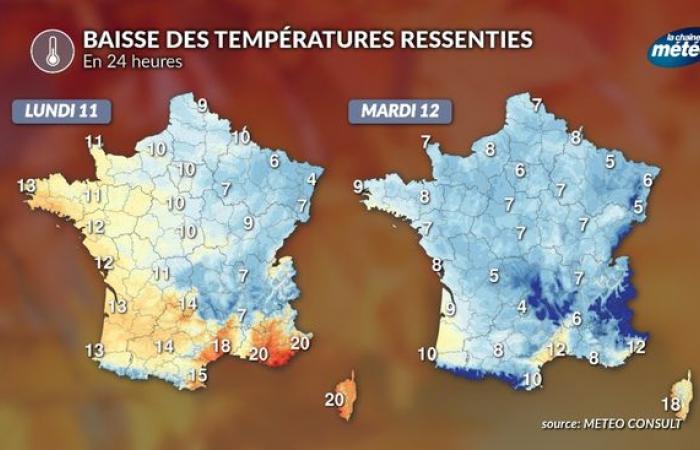 una ola de frío azotará todo el territorio esta semana