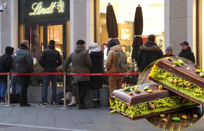 ¡Chocolate Dubai de Lindt en Berlín! BILD está en línea | Regional