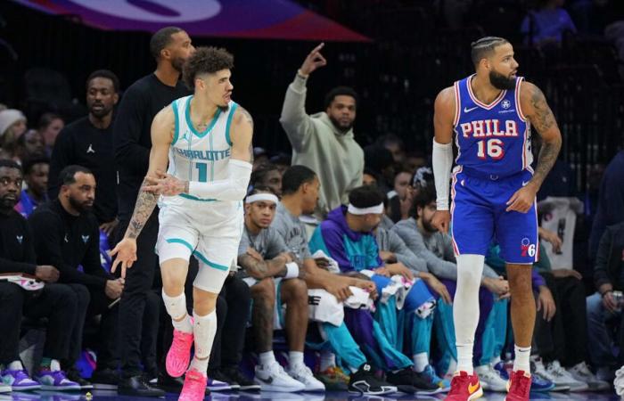 Haciendo un balance de la alineación de cinco hombres que casi salvó a los Hornets contra los Sixers