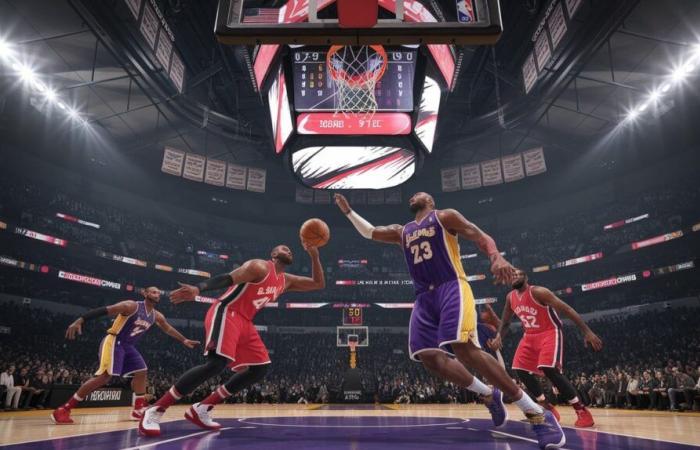 Los Lakers dominan a los Raptors 123-103 en un apasionante partido de la NBA