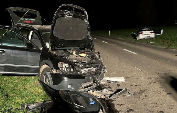 Grave accidente de tráfico en Güttingen con dos heridos graves