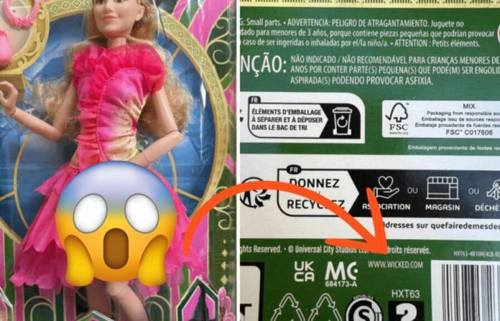 Mattel escribió la dirección de un sitio pornográfico en la caja de muñecos Wicked