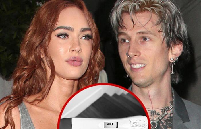 Megan Fox está embarazada y espera un hijo con Machine Gun Kelly