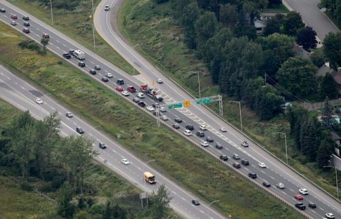 Autopista 73: apertura del nuevo paso elevado cerca de George-Muir y de la Faune