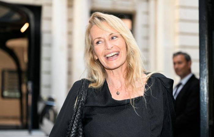 Estelle Lefébure se reúne con David Hallyday y Sylvie Vartan para una velada excepcional