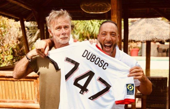 Franck Dubosc, Mado la Niçoise y Dante en el vídeo musical del rapero de Nice Kaotik 747