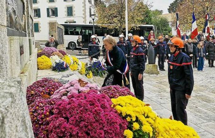 En Pontivy, los jóvenes también contribuyen al deber de memoria este 11 de noviembre