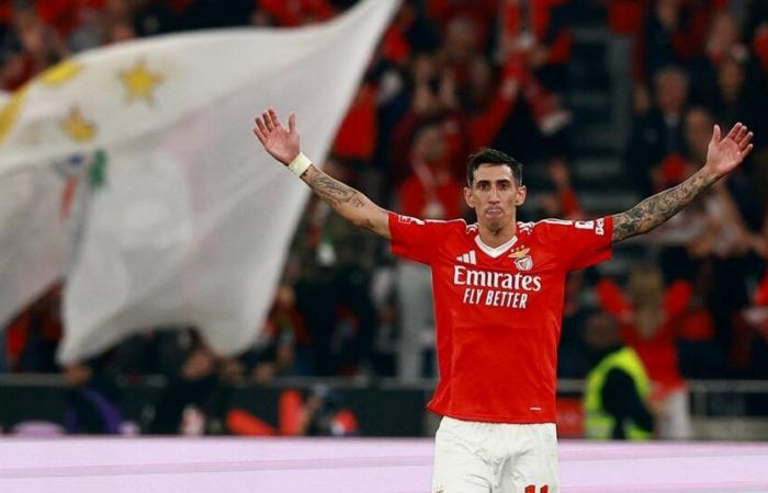 Doblete de Di María en la goleada de Benfica ante Porto :: Olé