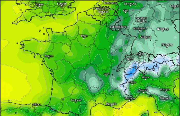 aquí es donde las temperaturas podrían bajar más