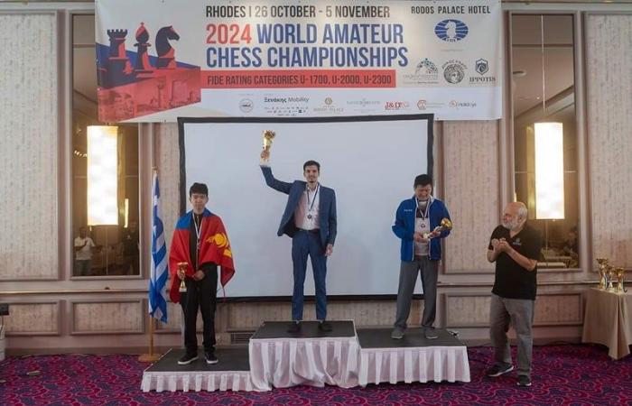 Yassine Rafik se corona campeón del mundo amateur en Rodas