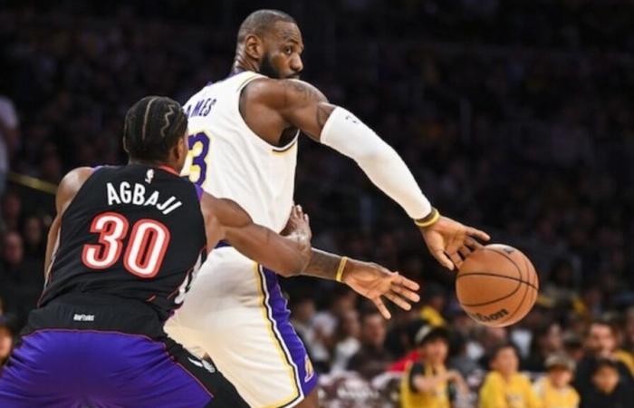 LeBron James y Austin logran la principal victoria de remontada contra los Raptors