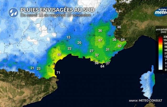 Gota de frío en el Mediterráneo: varios días de riesgo esta semana en el sureste