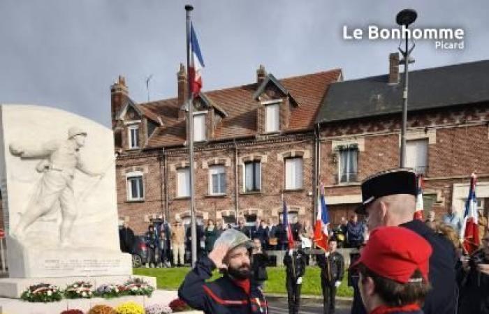 un bombero de Moreuil homenajeado este 11 de noviembre