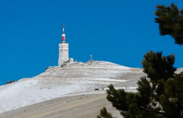 Informe meteorológico. Se esperan hasta 15 centímetros de nieve en el Mont Ventoux este martes 12 de noviembre