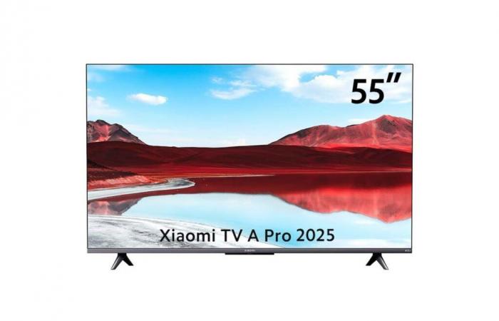 Recién anunciado, el televisor Xiaomi TV A Pro 55″ 2025 ya está a la venta para el Día Único