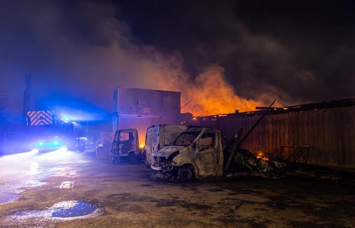 Devastador incendio en el pueblo navideño de Barcarès: el mercado navideño parcialmente destruido antes de su apertura