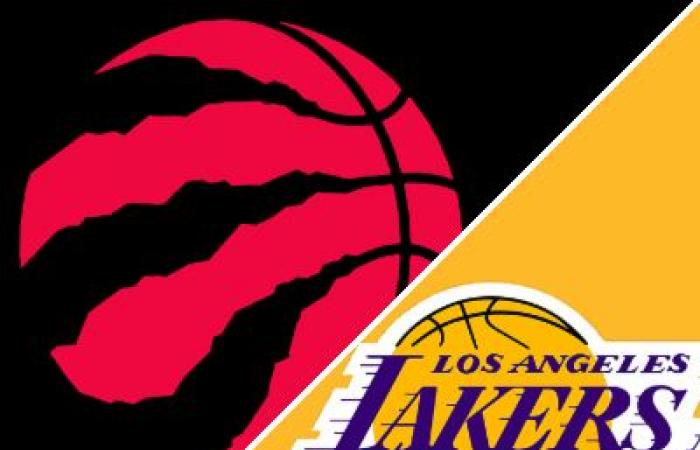 Lakers 123-103 Raptors (10 de noviembre de 2024) Resumen del juego