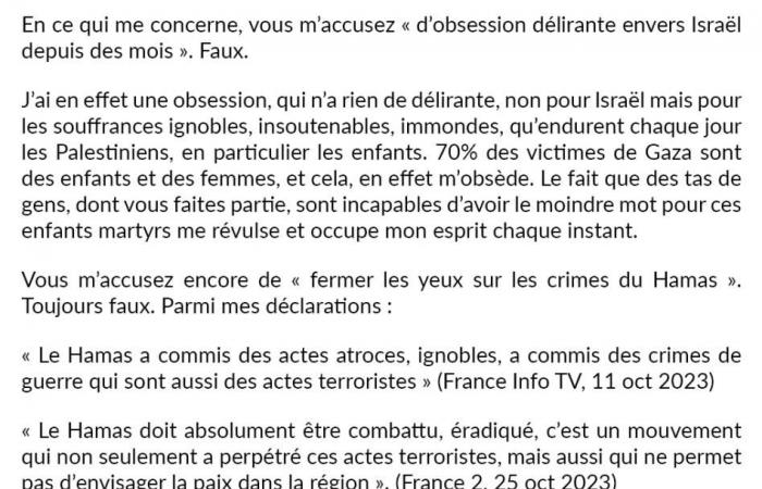 Arthur pide el levantamiento de la inmunidad parlamentaria de Aymeric Caron y lo lleva ante los tribunales mientras el diputado lo acusa una vez más de “tolerar un genocidio en Gaza” – Vídeo