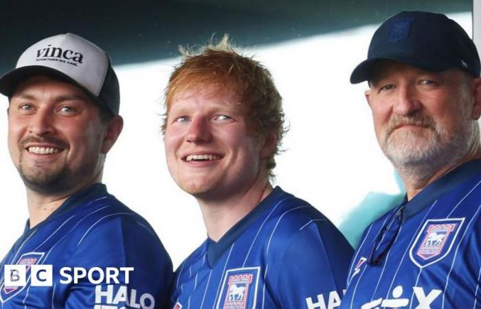 Ipswich Town venció al Tottenham: Ed Sheeran participa en el ‘gran día’ de Tractor Boys