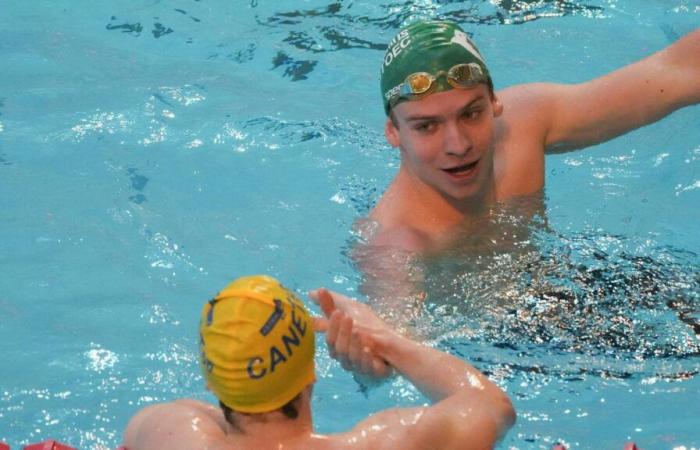 Léon Marchand vuelve a competir en Francia en Montauban con una ventaja insolente