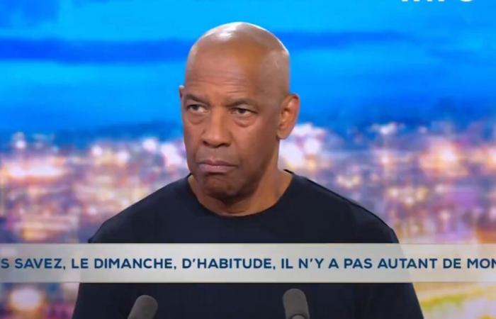 Denzel Washington: ¡su actitud detrás de escena de las noticias de TF1 hace que los internautas reaccionen mucho! (VIDEO)