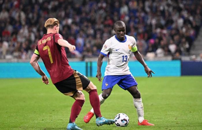 Francia-Israel: N’Golo Kanté muy probable capitán de los Bleus