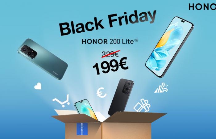 Los HONOR 200 y 200 Lite están casi a mitad de precio para el Black Friday en Amazon, ¡rápido!