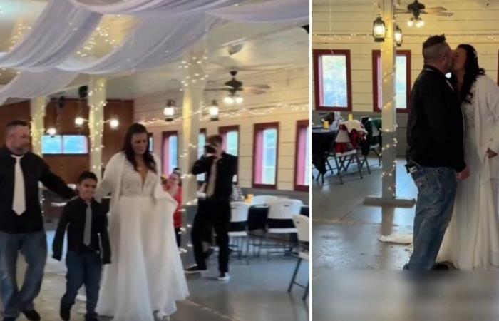 Gran decepción para Kalina el día de su boda: “¿Cinco personas? En serio ? ! ” (video)