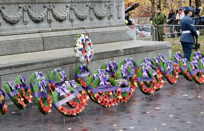 Conmemoraciones del 11 de noviembre y Día del Recuerdo en Montreal