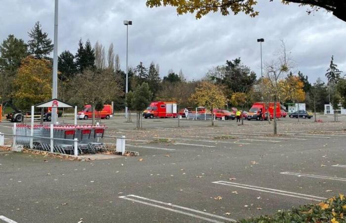 Un gran dispositivo de emergencia tras un accidente en la zona norte de Le Mans