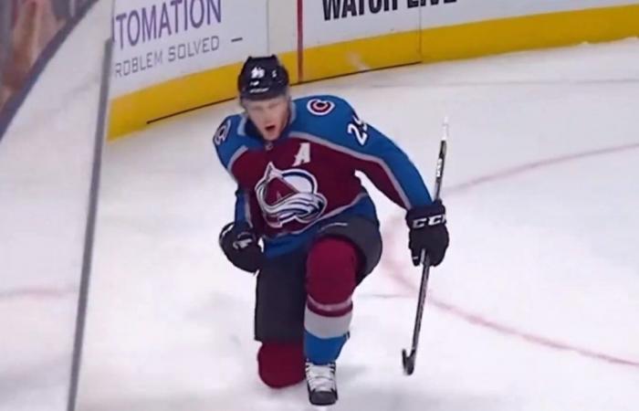 Nathan MacKinnon, el primero en llegar a los 30 puntos esta temporada