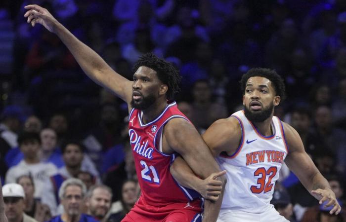 Joel Embiid está lento, lucha en el regreso de los 76ers en una derrota desigual ante los Knicks