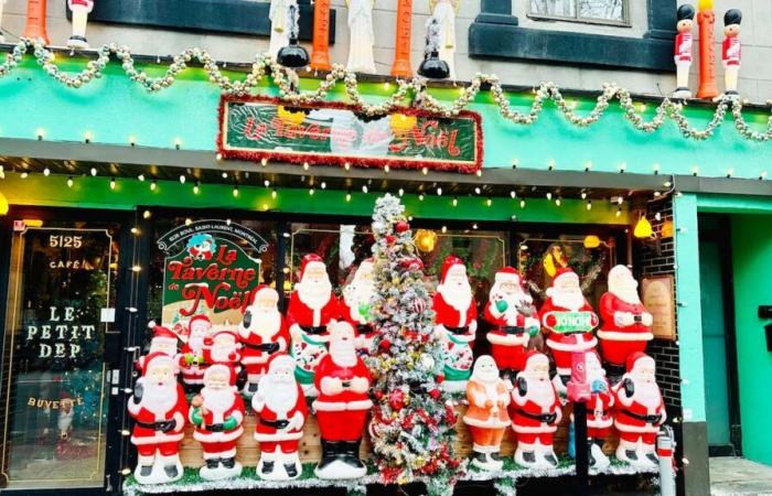 La locura navideña (ya) llega a Montreal gracias a este negocio con 90 Papá Noel