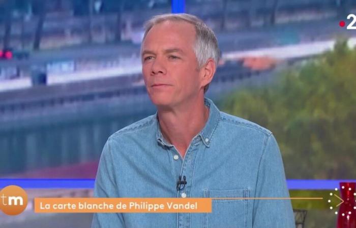 Julien Arnaud se suelta en directo en Télématin