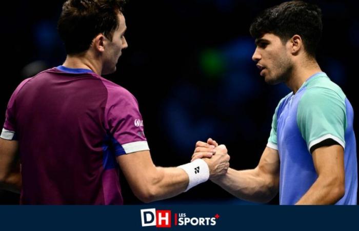 Finales ATP: Casper Ruud da la primera sorpresa al ofrecerse un éxito ante Alcaraz