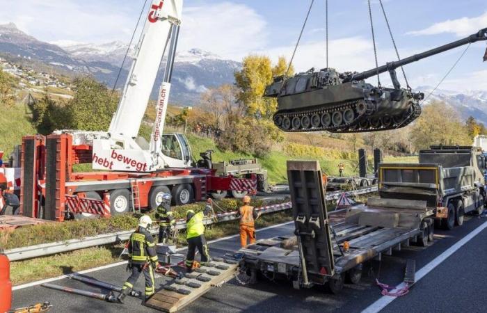 La A9 reabierta tras el accidente en Sierre entre dos camiones del ejército – rts.ch