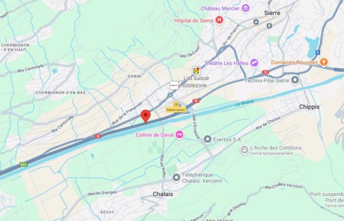 La autopista entre Sion y Sierre fue cerrada tras un accidente entre dos camiones del ejército – rts.ch