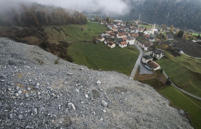 Flujo de escombros en Brienz: el pueblo de Brienz, en los Grisones, debe ser evacuado el domingo por la tarde