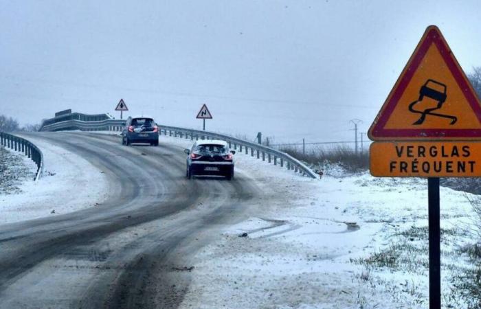 Bajada de temperaturas y primeras nevadas en Francia, fuertes tormentas en el sureste