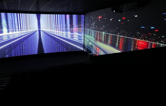 Películas proyectadas en una pantalla de 270 grados en Mulhouse con nuevas tecnologías