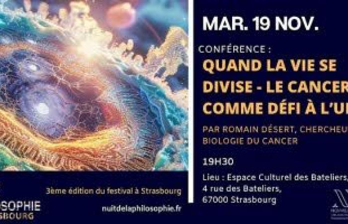 Cuando la vida se divide El cáncer como desafío a la unidad: Conferencia en Estrasburgo