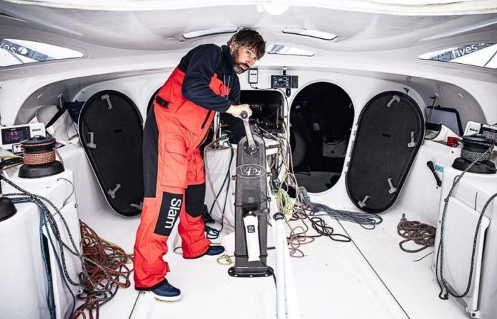 Vendée Globe: “No me doy cuenta de que vamos a hacer una vuelta al mundo”, las primeras impresiones del patrón Louis Duc