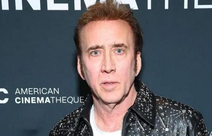 Nicolas Cage fue visto filmando un importante nuevo proyecto