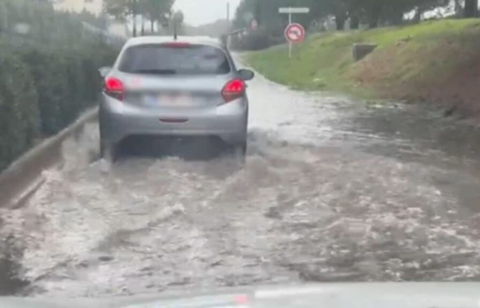 Mal tiempo en el Var este martes, hasta 60 mm de lluvia acumulada en Porquerolles