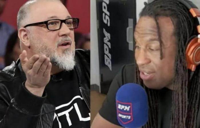 La tensión es palpable entre Jean-Charles Lajoie y Georges Laraque