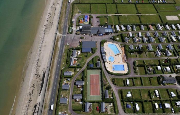 Con el retroceso de la costa, los campings junto al mar corren peligro en el Canal de la Mancha