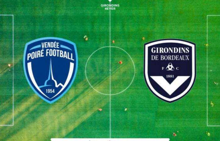 El partido entre Vendée Poiré Football y el Girondins de Bordeaux finalmente retransmitido fuera de TV7