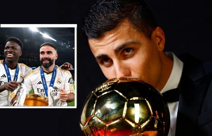 Rodri: “Si pudiera votar el Balón de Oro 2024 iba a poner el nombre de Carvajal y…”